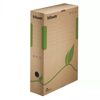 Esselte archyvavimo dėžutė Eco FSC® 80 mm, ruda, žalia, A4, 120 g, 80 x 327 x 233 mm