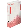Esselte archyvavimo dėžutė Speedbox FSC® 80 mm, popierius, balta, A4, horizontalus/vertikalus, 80 mm, 250 mm