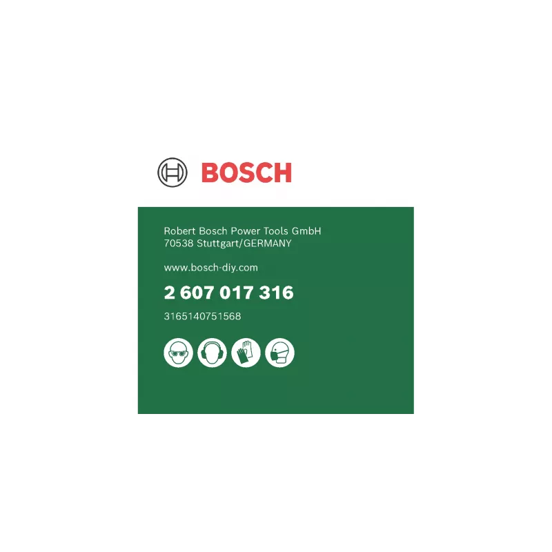 Atsuktuvų antgalių rinkinys Bosch 2 607 017 316 41 vnt.