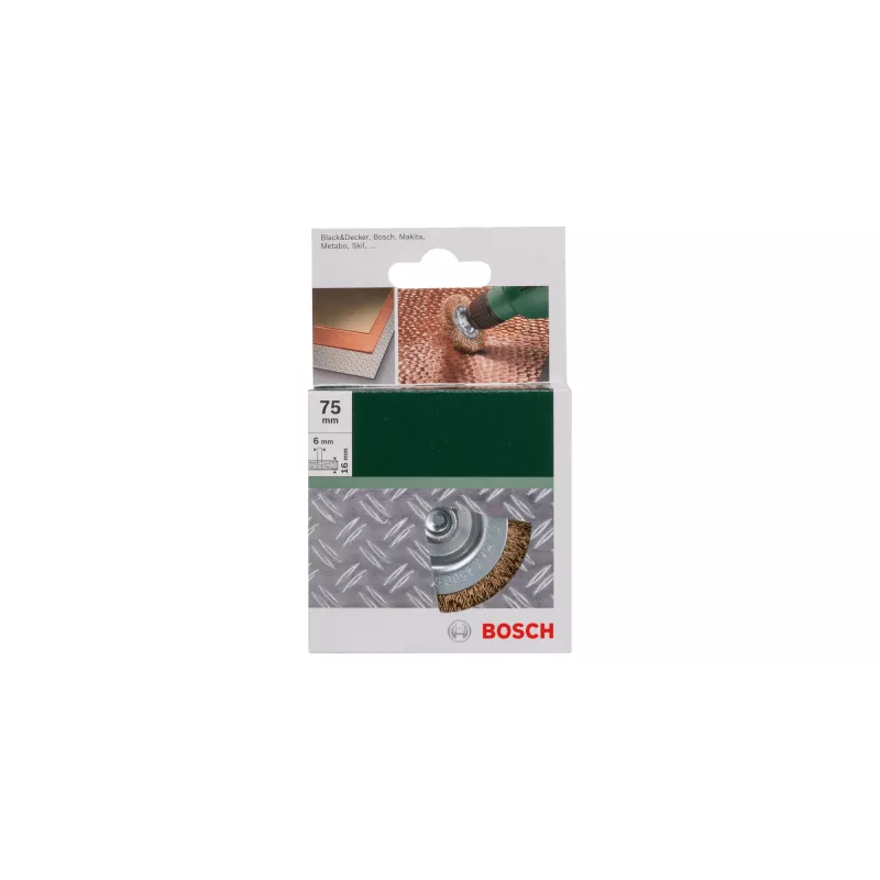 Vielinis šepetys Bosch 2609256519 7,5 cm įtvaro skersmuo 6 mm
