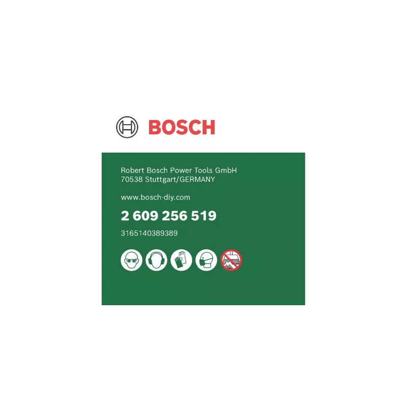 Vielinis šepetys Bosch 2609256519 7,5 cm įtvaro skersmuo 6 mm
