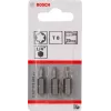 Atsuktuvų antgalis Bosch 2607001601 T8 ypač kietas 3 vnt. 25 mm