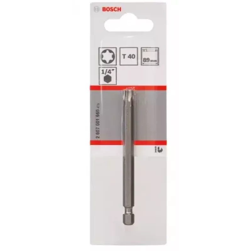 Atsuktuvo antgalis Bosch 2607001660 T40 ypač kietas 89mm 1vnt.