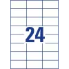 Lipnios etiketės Stačiakampis AVERY 3474-10