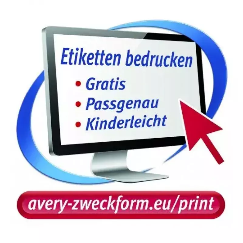 Lipnus spausdintuvo etiketė AVERY L4732REV-10