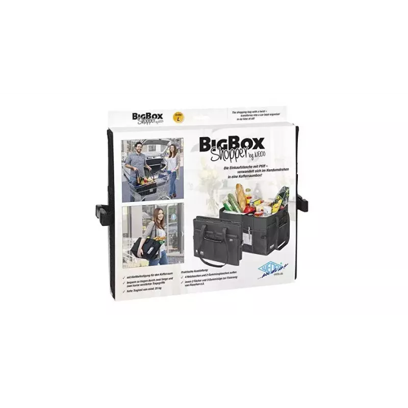 Pirkinių krepšelis Wedo BigBox Shopper Juoda