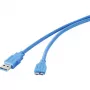 USB laidas Renkforce RF-4264542 USB 3.2 Gen 1 1m