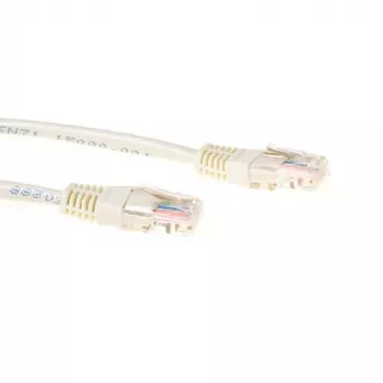 ACT Ivory 25 metrų U/UTP CAT5E jungiamasis kabelis su RJ45 jungtimis