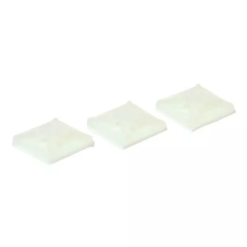 ACT lipnus kabelių raiščio laikiklis, maks. plotis 4,60 mm, skaidrus, nailonas, 100 vnt.