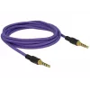 3,5 mm garso kabelis DeLOCK 85599 2 m violetinis