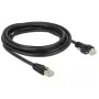 Tinklo kabelis DeLOCK 85669 RJ-45 Cat6 3 m Juodas