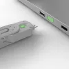 “Lindy” USB A tipo prievado blokavimo raktas, žalias, prievadų blokavimo raktas, USB A tipo, žalias, akrilnitrilo butadieno stirenas (ABS), 1 vnt., polietileninis maišelis