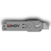 „Lindy“ USB A tipo prievado blokatoriaus raktas, baltas