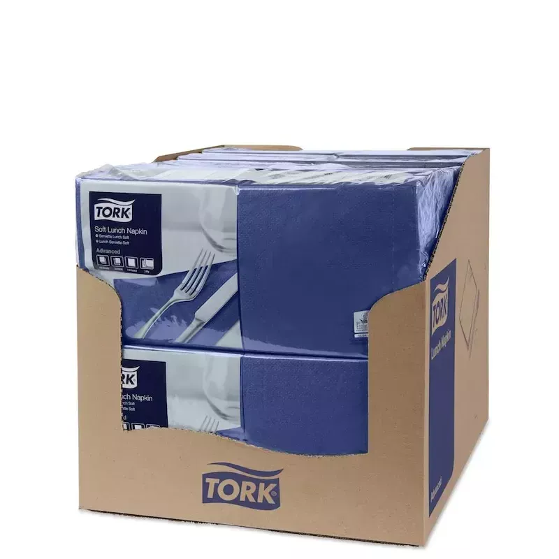 Popierinės servetėlės Tork 477412 Mėlynos 150 vnt.