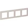 Rėmelis Legrand Valena Life 4 vietų Uw754004 — montavimo rėmelis 4 moduliams, modelis 754004