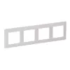 Rėmelis Legrand Valena Life 4 vietų Uw754004 — montavimo rėmelis 4 moduliams, modelis 754004