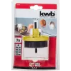 Skylių pjūklų rinkinys KWB 599000 7 vnt. 6,3 cm plastikui, medienai