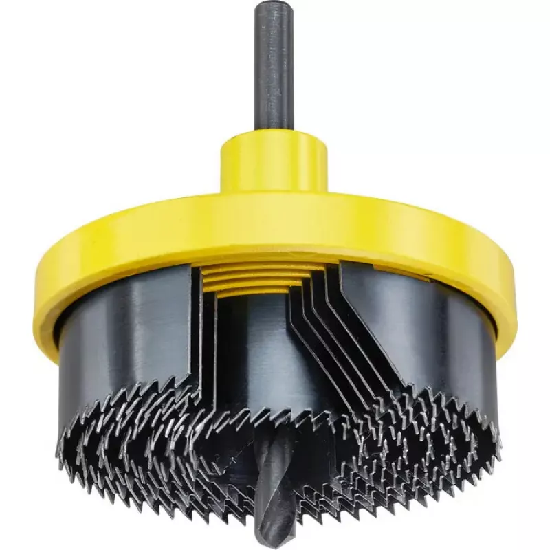 Skylių pjūklų rinkinys KWB 599000 7 vnt. 6,3 cm plastikui, medienai
