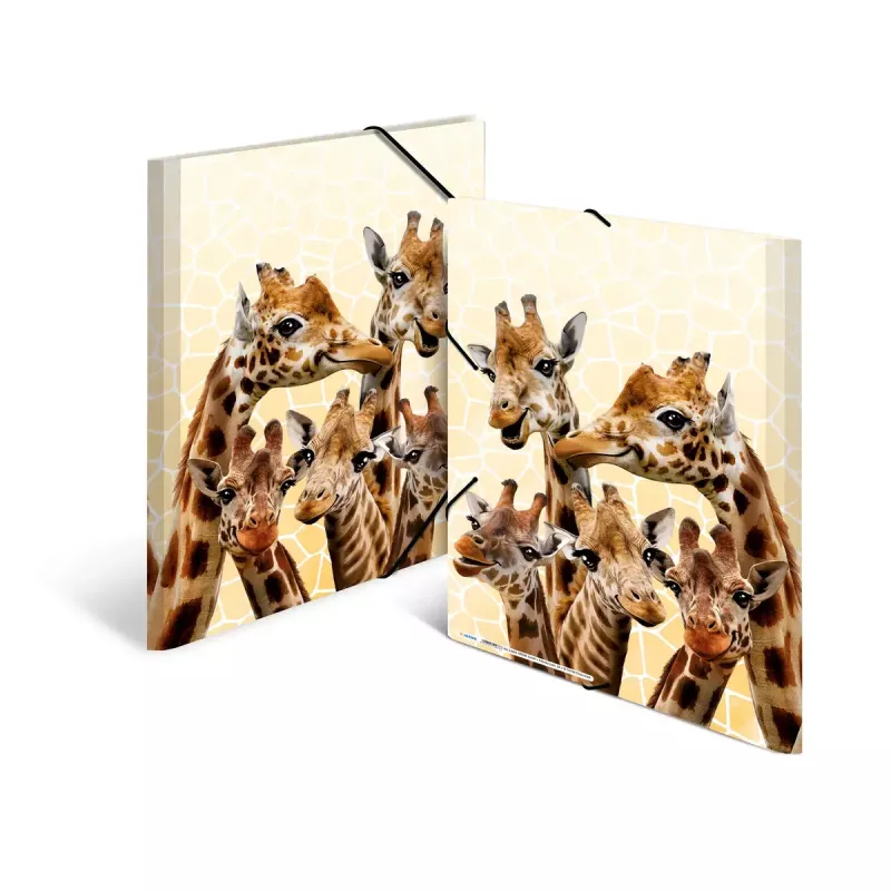 Įprastas segtuvas HERMA Giraffe friends Polipropilenas A3