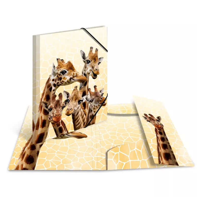 Įprastas segtuvas HERMA Giraffe friends Polipropilenas A3