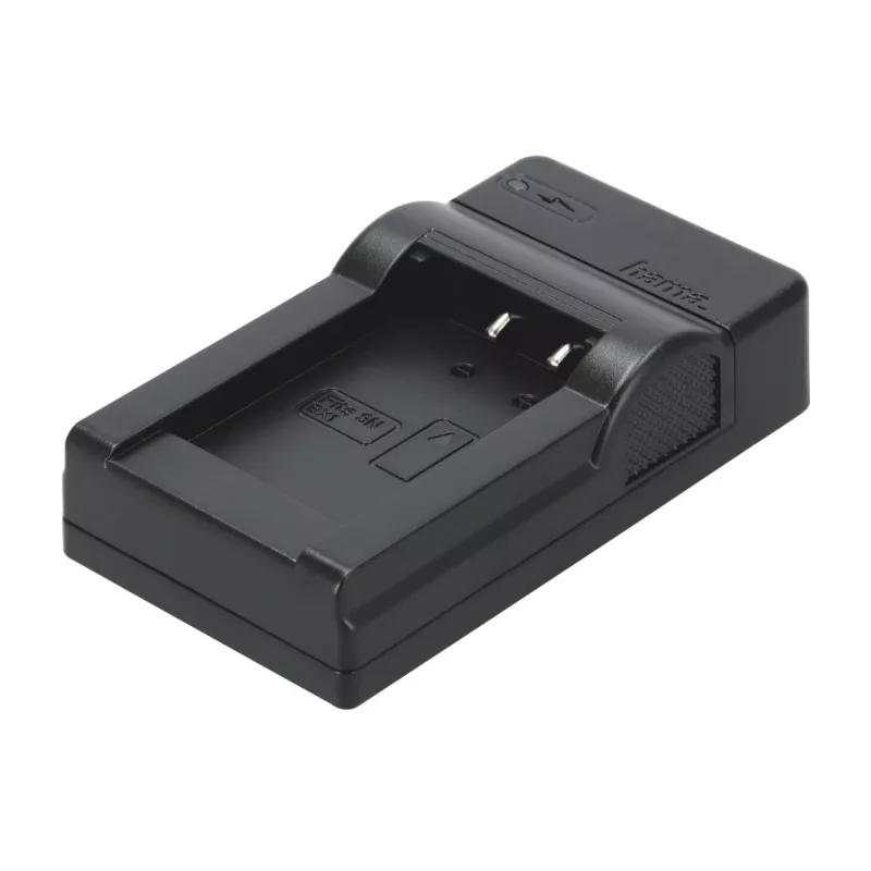 Baterijos įkroviklis Hama Travel USB, skirtas skaitmeninio fotoaparato baterijai