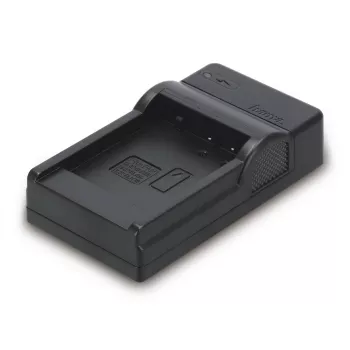 Hama kelioninis akumuliatorių įkroviklis USB jungtimi skaitmeninių fotoaparatų akumuliatoriams 5V 1A