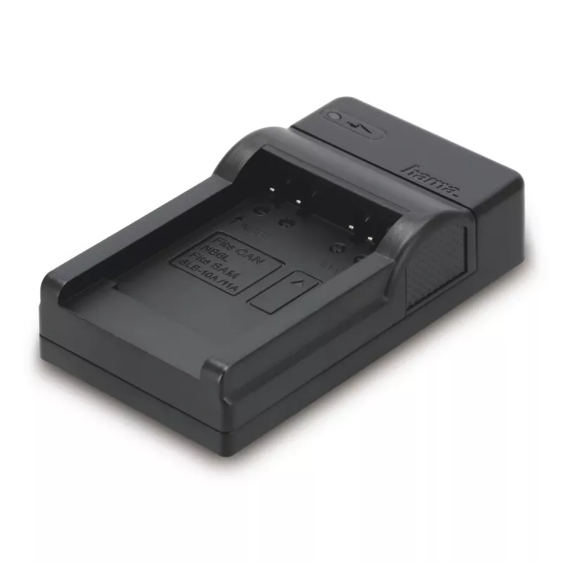 Baterijų įkroviklis Hama Travel USB, skirtas skaitmeninių fotoaparatų baterijoms