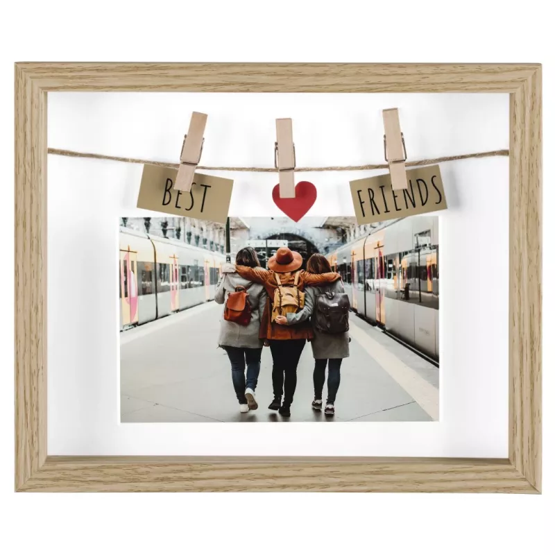 Vienetinis nuotraukų rėmelis Hama Best Friends ąžuolas MDF 1 vnt.