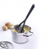 Tradicinė bulvių grūstuvė Westmark Gentle — plastikinė, juoda, 275 mm ilgis, 85 mm gylis/aukštis