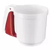 Westmark miltų sijotuvas 32142270, plastikinis, baltas, Ø 10,8 cm, aukštis 110 mm