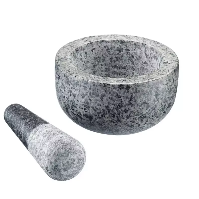 Grūstuvas ir piesta Westmark Granit pilka — Granitas, Ø 13 cm, 131×131 mm
