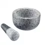 Grūstuvas ir piesta Westmark Granit pilka — Granitas, Ø 13 cm, 131×131 mm