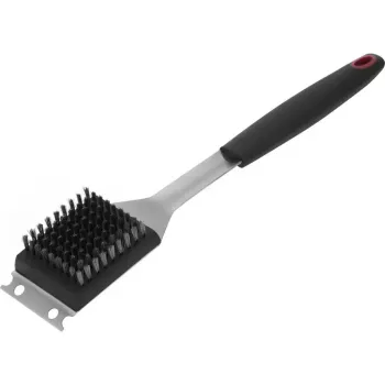 Šepetys lauko kepsninėms Westmark 15072280 — nerūdijančio plieno šereliai, PP/TPE rankena, 65×385×35 mm