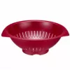 Virtuvinis sietelis Westmark 2424227R, plastikinis, apvalus, 25 cm skersmuo, raudonas