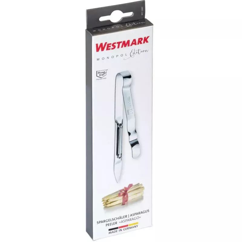Smidrų skustukas Westmark Asparago, nerūdijančio plieno peilis, plotis 51 mm, ilgis 175 mm