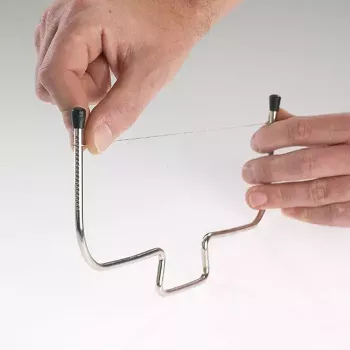 Vielinė torto pjaustyklė Westmark Simplex‑Duo, nerūdijančio plieno korpusas, juoda, plotis 320 mm