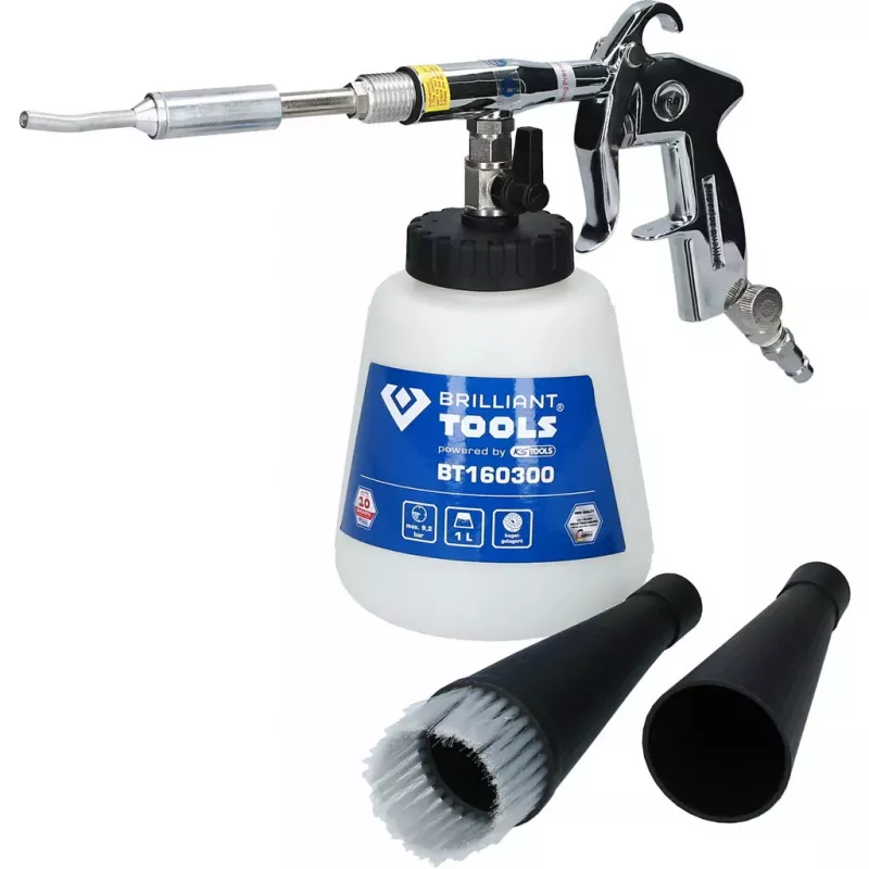 Transporto priemonių valymo priedas Brilliant Tools BT160300 1000 ml Juoda Mėlyna Balta