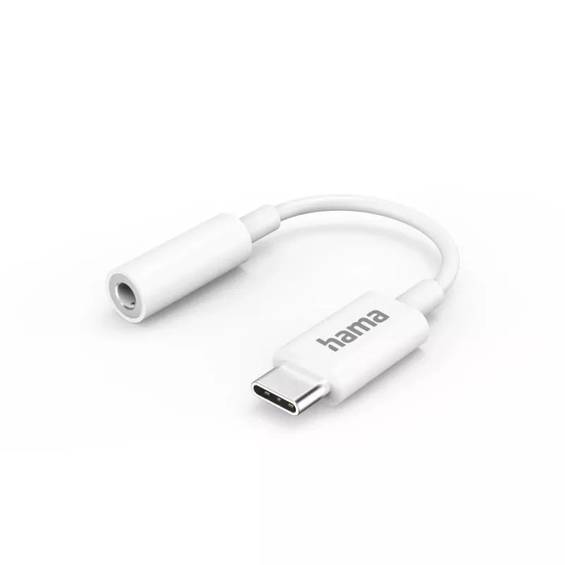 Hama 00139540 garso laidas 3,5 mm USB Type-C baltas