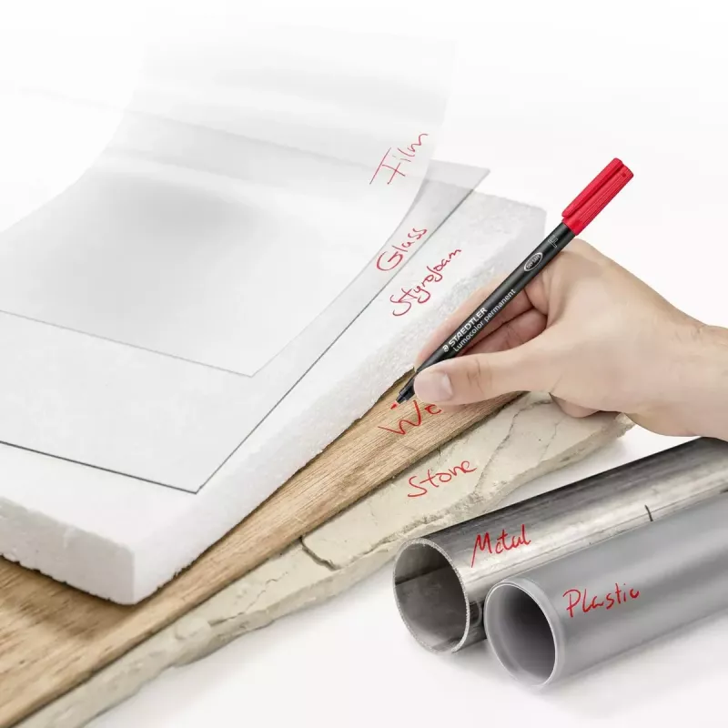Staedtler Lumocolor permanentinis rašiklis 318 geltonas 1 vnt.