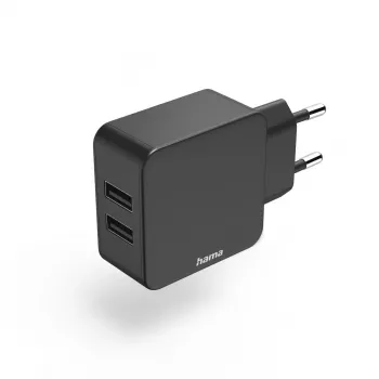 Hama 00223371 mobiliojo įrenginio įkroviklis Universalus Juodas AC Vidinis