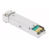 Intellinet Gigabit Fiber WDM Bi-Directional SFP Optical siųstuvas-imtuvas Module 1000Base-BX-U (LC) Single-Mode Port, 80 km (50 mi.), BiDi WDM (RX1550/TX1490), MSA-compliant for Maximum Compatibility, Sidabrinė