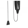 Hama 00220859 TV laikiklis/stovas 165,1 cm (65 colių) juodas
