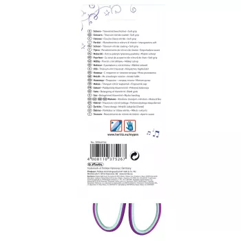 Vienas rašiklis Herlitz my.pen tiesus Cut Mint Colour Purple