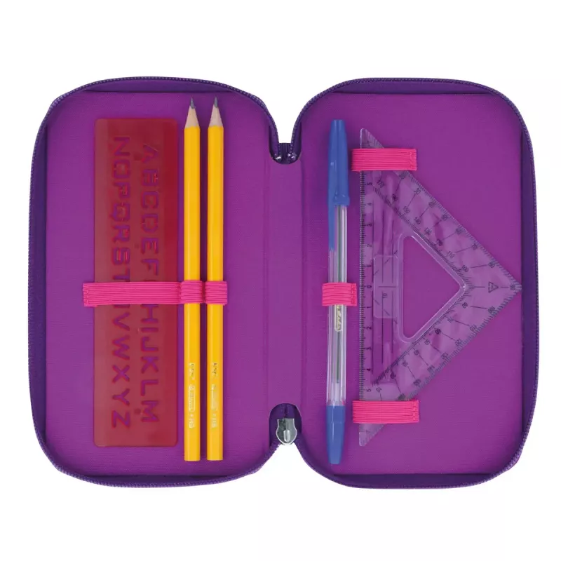 Herlitz TriCase Dip Dye 31 vnt. Rožinė Violetinė Poliesteris 190x115x70 mm