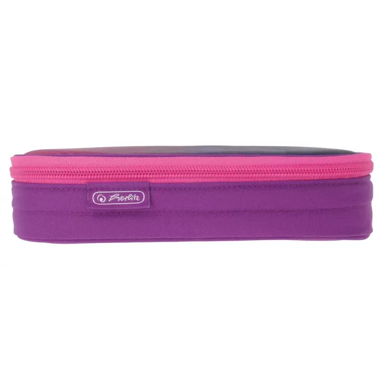 Penalas Herlitz Dip Dye Soft poliesteris rožinė violetinė 215x95x60mm