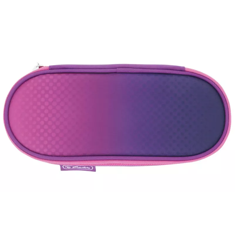Penalas Herlitz Dip Dye Soft poliesteris rožinė violetinė 215x95x60mm