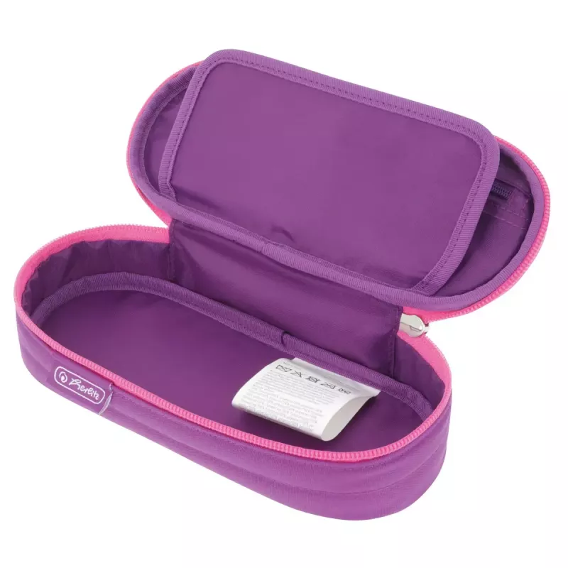 Penalas Herlitz Dip Dye Soft poliesteris rožinė violetinė 215x95x60mm