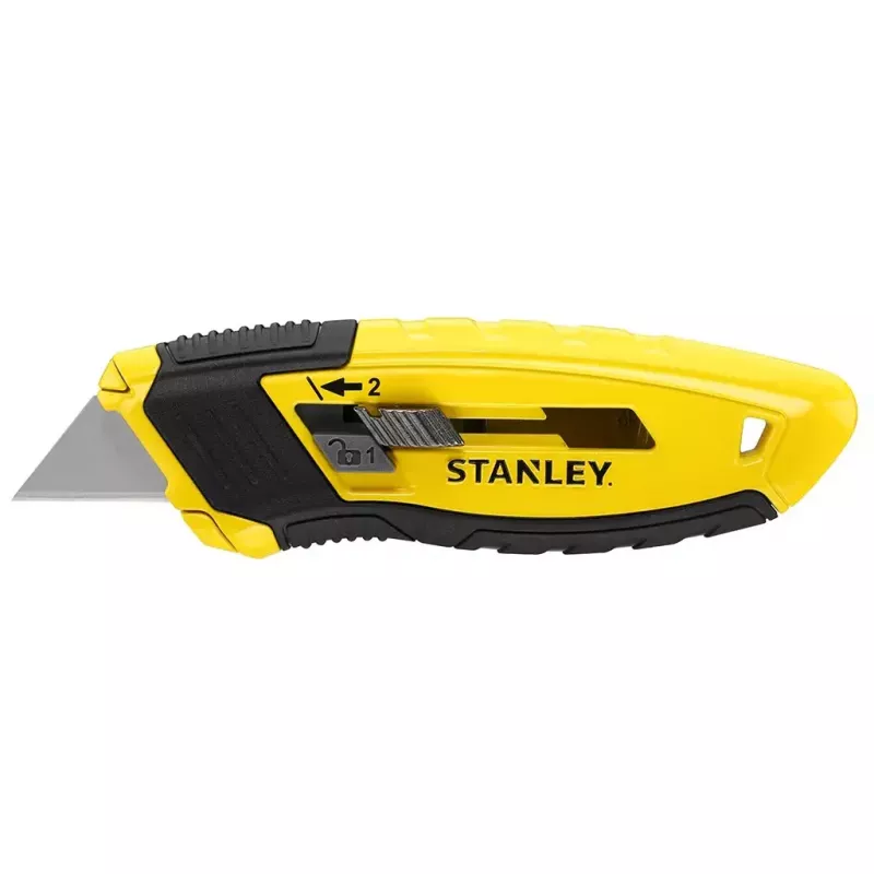 Universalus peilis Stanley STHT10432-0 Juoda Geltona Fiksuotas peilis