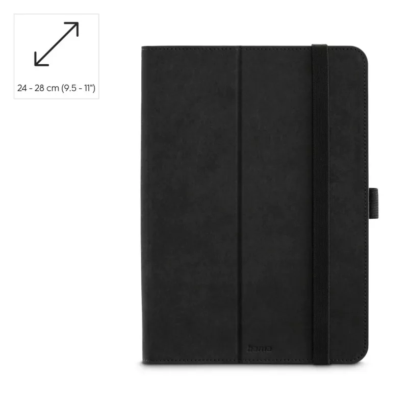 Hama 00227070 planšetės dėklas 27,9 cm (11 colių) Folio Juoda