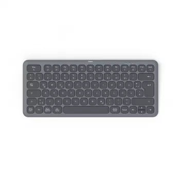 Hama WK-500 klaviatūra Namams/Biurui RF Belaidis + Bluetooth QWERTZ Vokiška Juoda, Tamsiai pilka